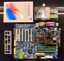 Gigabyte GA‑8IHXP | P4 2.4 GHz | RDRAM | Arctic Cooling